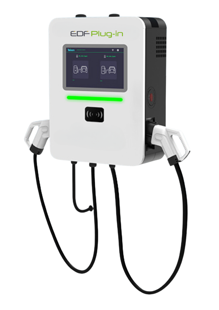 DC Wall mounting EV charging station / 40kW / CCS2 / 4m