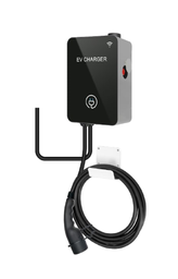 [ISAC22W-M] Wall mounted EV charger / 22 kW / Type 2 / 5m